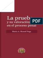 La Prueba y Su Valoración