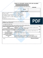 Declaration Annuelle de Revenu