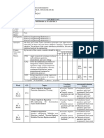 Course Plan Numerical Methods & Statistics KNS2723: PO/ WA WP/ EA WK