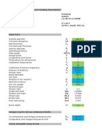 API RP 1102 Spreadsheet