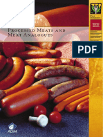 Processed Meats and Meat Analogues: OOD Ngredients