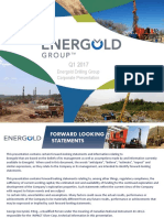 Energold Drilling - Investor Presentation