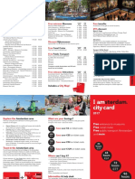 City Card Flyer 2017 AMSTERDAM