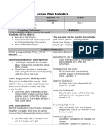 Lesson Plan - Shapes