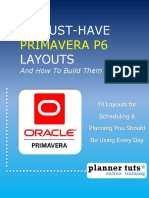 Ebook Ptuts 10 MUST HAVE Primavera P6 Layouts