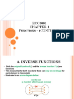 ECC3001 F - (Continue) : Unctions