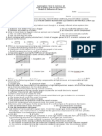 Summative Test 1 Behavior of Gases