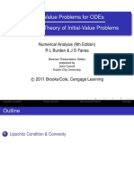 Lecture Notes 11-Initial Value Problem ODE