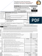 2013 ADSO Tax Return