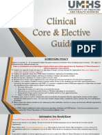 Clinical Elective Guide