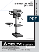 12" Bench Drill Press: (Model DP300)