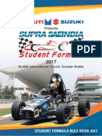 Supra Saeindia 2017 Rule Book