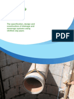 CPDA The Specification Design and Construction of Drainage and Sewerage Systems Using Vitrified Clay Pipes