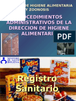 1° Registro Sanitario