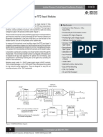 SCM7B34/34N: Isolated Linearized 2-Or 3-Wire RTD Input Modules