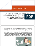 Decreto 37-2016