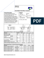 P610 AOP610 É Um DUAL MOSFET CANAL N e P Com Diodos de Proteção-Driver de Inverter - LCD PDF