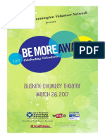 2017 Be More Awards Program