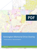 Memorial Drive Overlay Report Revisions