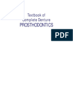 Textbook of Complete Denture Prosthodontics