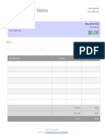 Invoice Template