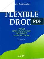 (Jean Carbonnier) Flexible Droit Pour Une Sociol PDF