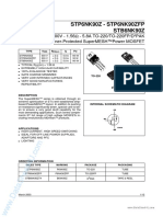 Stp6Nk90Z - Stp6Nk90Zfp STB6NK90Z