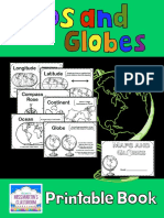 MapsandGlobesAPrintableBookforIntroducingorReviewingMapSkills PDF