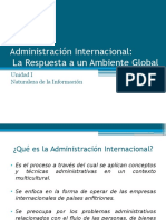 Administración Internacional