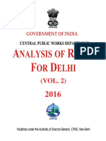 RATE ANALYSIS CPWD DELHI DAR (Civil) II PDF