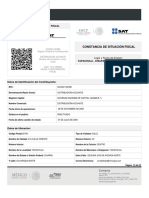 Cedula de Identificacion Fiscal de Distribuidora Xochiate Sa de CV