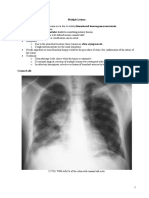 Pulmonary Metastasis and Pneumonia