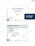 Me 323: Fluid Mechanics-Ii: Isentropic Flow With Area Changes