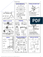 Physics Formulas