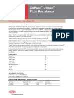 Fluid Resistance of Vamac