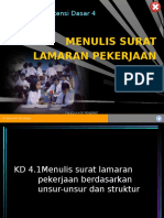 Menulis Surat Lamaran