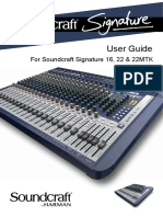 Soundcraft Signature 16-22 User Guide Original