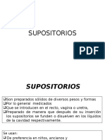 Supositorios 