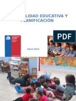 Integralidad Educativa y Planificación