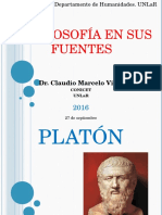 La Filosofía en Sus Fuentes. Clase Platón