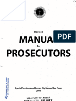 DOJ-NPS Manual For Prosecutors 2008