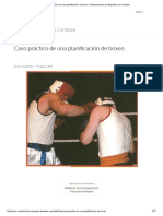 Entrenamiento Boxeo: Caso