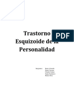 Trastorno Esquizoide de La Personalidad