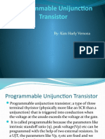 Programmable Unijunction Transistor