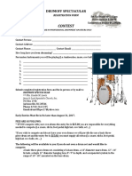 Drumoff Registration Form