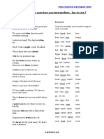 Irregular Verbs List 2 Respuesta PDF