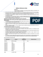 Valores Siemens Baterias Orange PDF