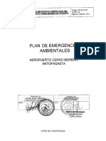 Plan de Emergencias Ambientales No Controlada