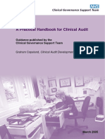 A Clinical Audit Practical Handbook