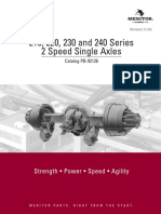 Meritor 210 220 230 240 2SpeedSingleAxles